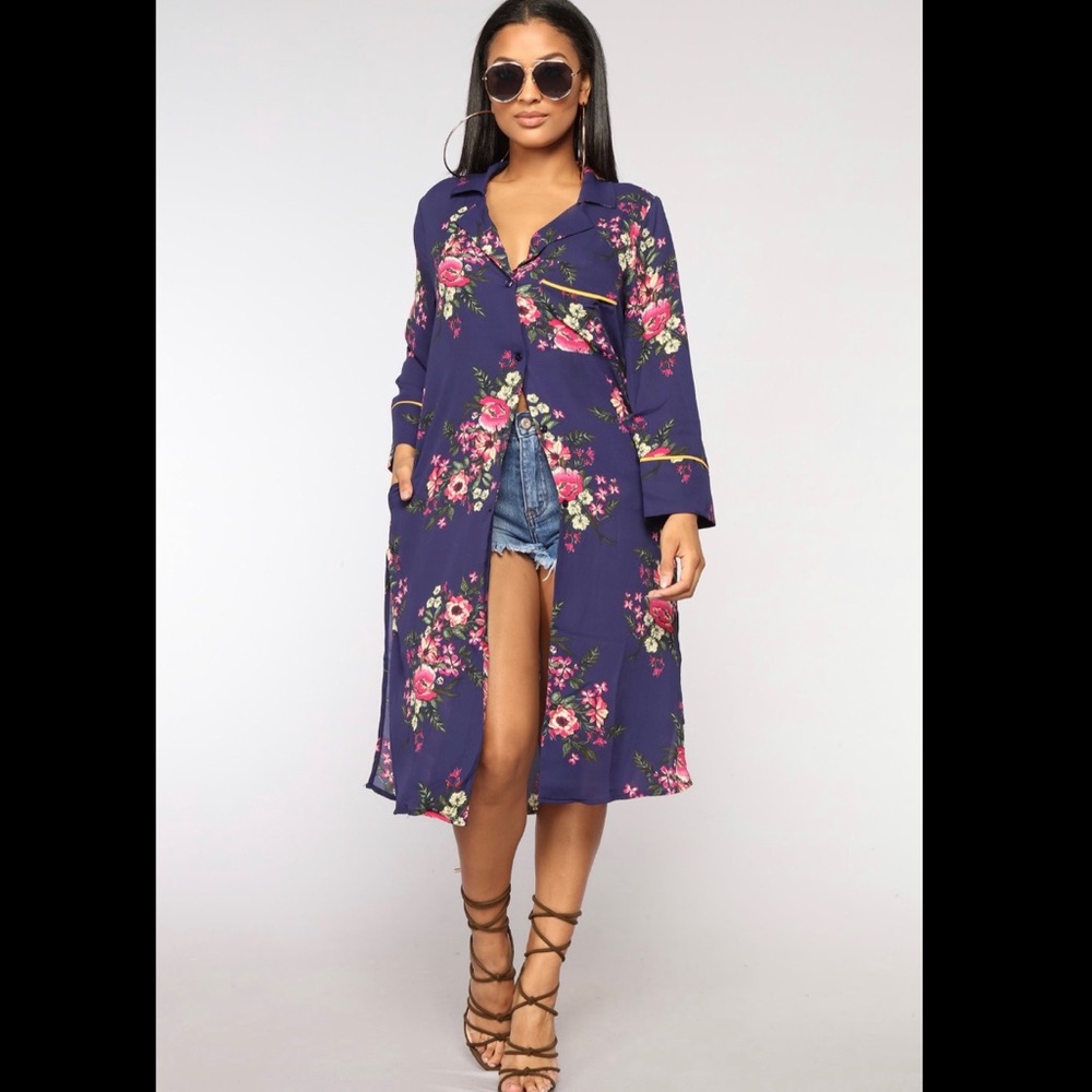 Kimono style shirt Fashionnova